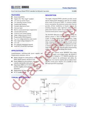 SG6858TZ datasheet  